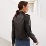 #92 CASACA DE CUERO /CHAQUETA JACKET CLASICA POCKETS WOMAN 2024 - Image 7