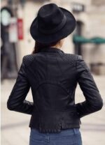 #111 CASACA DE CUERO /CHAQUETA JACKET CLASICA COCONUT SEWING - Image 2