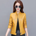 #105 CASACA DE CUERO /CHAQUETA JACKET CLASICA BOLSILLO GRANDE - Image 6