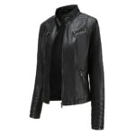 #89 CASACA DE CUERO /CHAQUETA JACKETSHOULDER STRIPES WOMAN - Image 10