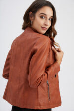 #88 CASACA DE CUERO /CHAQUETA JACKET CLASSIC ELEGANT WOMAN - Image 11