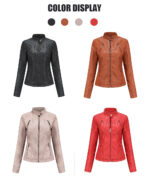 #88 CASACA DE CUERO /CHAQUETA JACKET CLASSIC ELEGANT WOMAN - Image 21