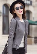 #112 CASACA DE CUERO /CHAQUETA JACKET BIKER LEAD 2024 - Image 4