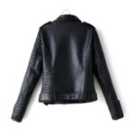 #82 CASACA DE CUERO /CHAQUETA JACKET PALO ROSA, NEGRA 2024 - Image 8