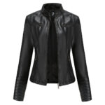 #89 CASACA DE CUERO /CHAQUETA JACKETSHOULDER STRIPES WOMAN - Image 4