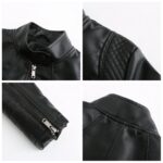 #89 CASACA DE CUERO /CHAQUETA JACKETSHOULDER STRIPES WOMAN - Image 6