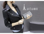#83 CASACA DE CUERO /CHAQUETA JACKET BIKER NEGRA ELEGANTE 2024 - Image 5