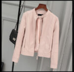 #110 CASACA DE CUERO /CHAQUETA JACKET BASIC SEWING BRAZO - Image 8
