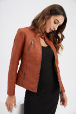 #88 CASACA DE CUERO /CHAQUETA JACKET CLASSIC ELEGANT WOMAN - Image 15