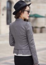 #112 CASACA DE CUERO /CHAQUETA JACKET BIKER LEAD 2024 - Image 3