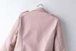 #82 CASACA DE CUERO /CHAQUETA JACKET PALO ROSA, NEGRA 2024 - Image 9