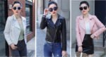 #107 CASACA DE CUERO /CHAQUETA JACKET BIKER BROCHE CINTURA - Image 11