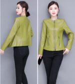 #96 CASACA DE CUERO /CHAQUETA JACKET CUT CLASIC WOMAN 2024 - Image 15