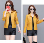 #109 CASACA DE CUERO /CHAQUETA JACKET BASIC BOLSILLO GRANDE - Image 10
