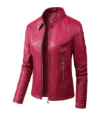 #90 CASACA DE CUERO /CHAQUETA JACKET STRIPES WOMAN 2024 - Image 2