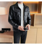 #140 CASACA DE CUERO /CHAQUETA JACKET CLASIC MEN 2025 - Image 11
