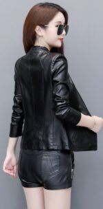 #99 CASACA DE CUERO /CHAQUETA JACKET CUT CLASICA WOMAN 2025 - Image 5