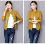 #95 CASACA DE CUERO /CHAQUETA JACKET CHINESE CUT WOMAN 2024 - Image 12