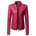 #90 CASACA DE CUERO /CHAQUETA JACKET STRIPES WOMAN 2024 - Image 5