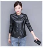 #96 CASACA DE CUERO /CHAQUETA JACKET CUT CLASIC WOMAN 2024 - Image 3