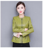 #96 CASACA DE CUERO /CHAQUETA JACKET CUT CLASIC WOMAN 2024 - Image 10