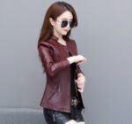 #99 CASACA DE CUERO /CHAQUETA JACKET CUT CLASICA WOMAN 2025 - Image 12