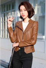 #101 CASACA DE CUERO /CHAQUETA JACKET BIKER SKIN 2025 WOMAN - Image 21
