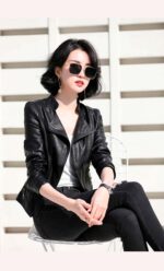#101 CASACA DE CUERO /CHAQUETA JACKET BIKER SKIN 2025 WOMAN - Image 4