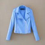 #113 CASACA DE CUERO /CHAQUETA JACKET BIKER DOBLE CIERRE 2024 - Image 5