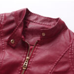 #90 CASACA DE CUERO /CHAQUETA JACKET STRIPES WOMAN 2024 - Image 12