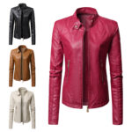 #90 CASACA DE CUERO /CHAQUETA JACKET STRIPES WOMAN 2024 - Image 7