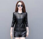 #99 CASACA DE CUERO /CHAQUETA JACKET CUT CLASICA WOMAN 2025 - Image 10