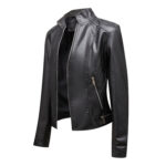 #87 CASACA DE CUERO /CHAQUETA JACKET CLASSIC HALF CLOSURE - Image 6