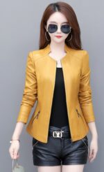 #99 CASACA DE CUERO /CHAQUETA JACKET CUT CLASICA WOMAN 2025 - Image 19