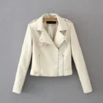 #113 CASACA DE CUERO /CHAQUETA JACKET BIKER DOBLE CIERRE 2024 - Image 4