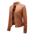 #87 CASACA DE CUERO /CHAQUETA JACKET CLASSIC HALF CLOSURE - Image 15