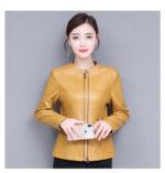 #96 CASACA DE CUERO /CHAQUETA JACKET CUT CLASIC WOMAN 2024 - Image 13