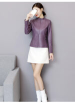 #95 CASACA DE CUERO /CHAQUETA JACKET CHINESE CUT WOMAN 2024 - Image 3
