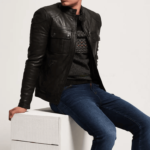 #130 CASACA DE CUERO /CHAQUETA JACKET CLASIC BOLSILLOS FOR MEN - Image 5
