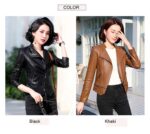 #101 CASACA DE CUERO /CHAQUETA JACKET BIKER SKIN 2025 WOMAN - Image 22