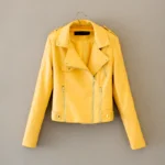 #113 CASACA DE CUERO /CHAQUETA JACKET BIKER DOBLE CIERRE 2024 - Image 3