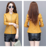 #99 CASACA DE CUERO /CHAQUETA JACKET CUT CLASICA WOMAN 2025 - Image 20