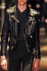 #135 CASACA DE CUERO /CHAQUETA JACKET BIKER DOBLE CIERRE SKIN - Image 6