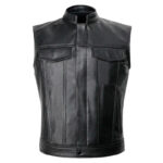 #02 CHALECO DE CUERO PARA HOMBRE / BIKER 2024 - Image 2