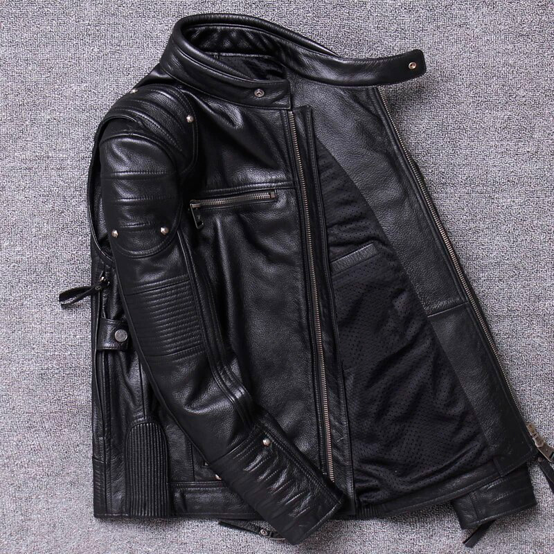 #97 CASACA DE CUERO /CHAQUETA JACKET 2024 MODA - Image 4