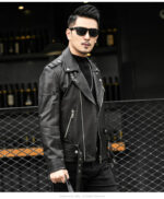 #112 CASACA DE CUERO /CHAQUETA JACKET BIKER 2024 - Image 6