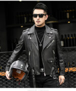 #112 CASACA DE CUERO /CHAQUETA JACKET BIKER 2024 - Image 7