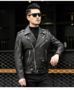 #112 CASACA DE CUERO /CHAQUETA JACKET BIKER 2024 - Image 8