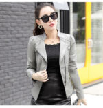 #77 CASACA DE CUERO /CHAQUETA JACKET BIKER 2024 - Image 10