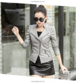 #77 CASACA DE CUERO /CHAQUETA JACKET BIKER 2024 - Image 5